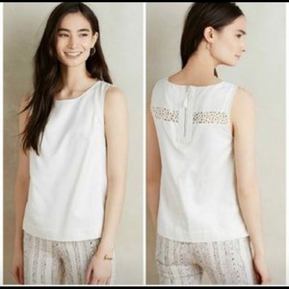 💜 Hd In Paris Anthro Lace Melody Top NWT💜